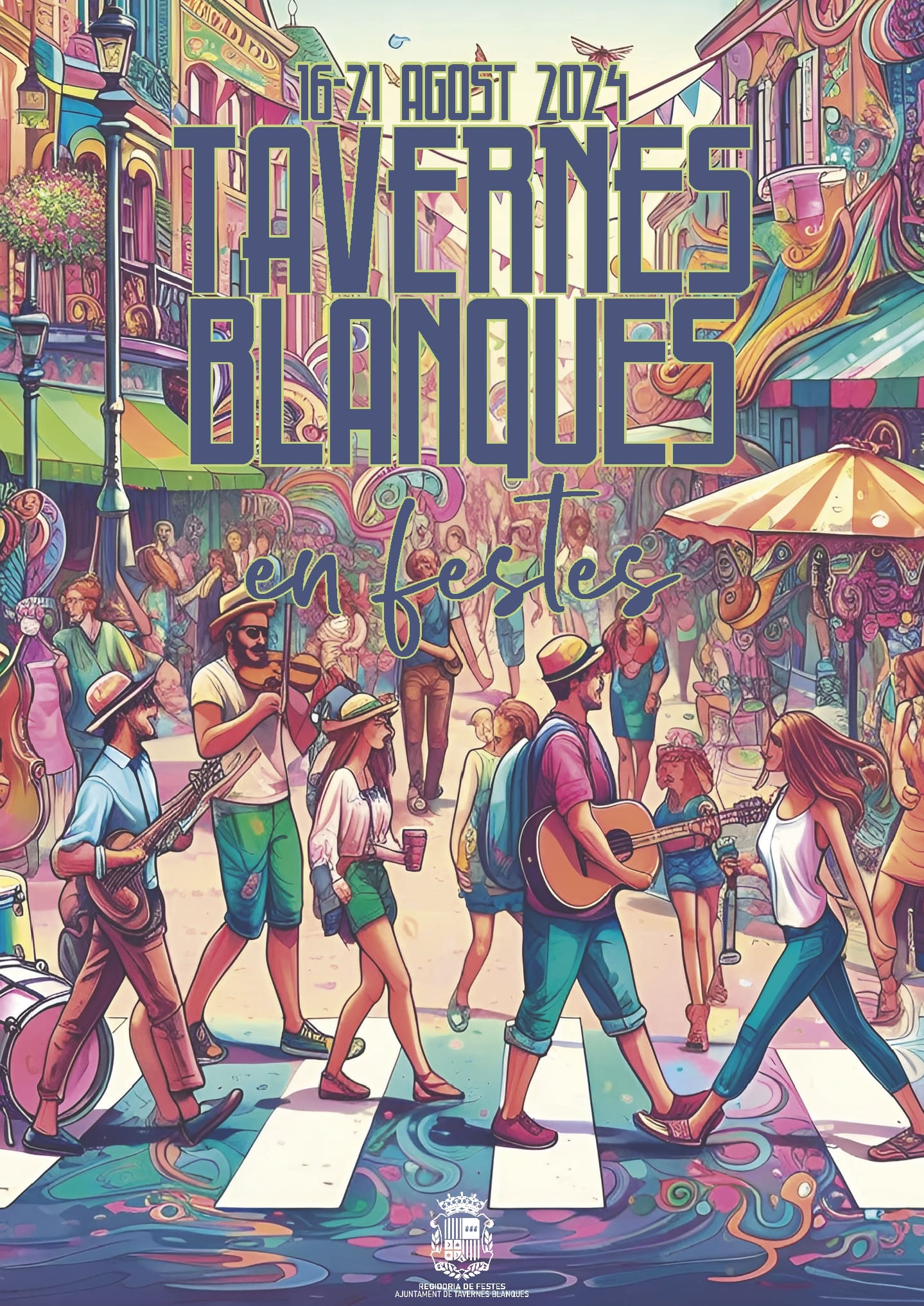 Fiestas patronales en honor a la Virgen de los Desamparados 2024 Tavernes Blanques / Tabernes Blanques